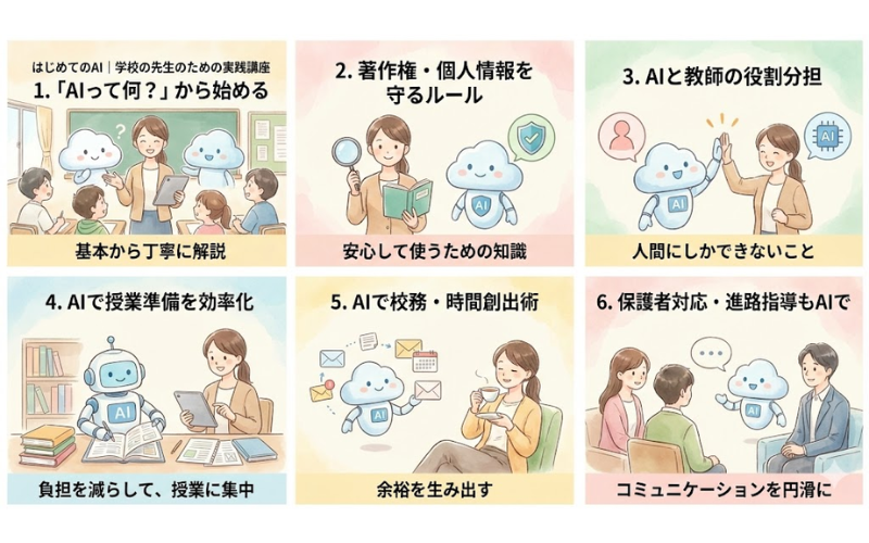 はじめてのAI｜学校の先生のための実践講座